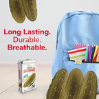 BioSwiss Bandages, Pickle Shaped Self Adhesive Bandage, Latex Free Sterile Wound Care, Fun First Aid Kit Supplies for Kids, 50 Count