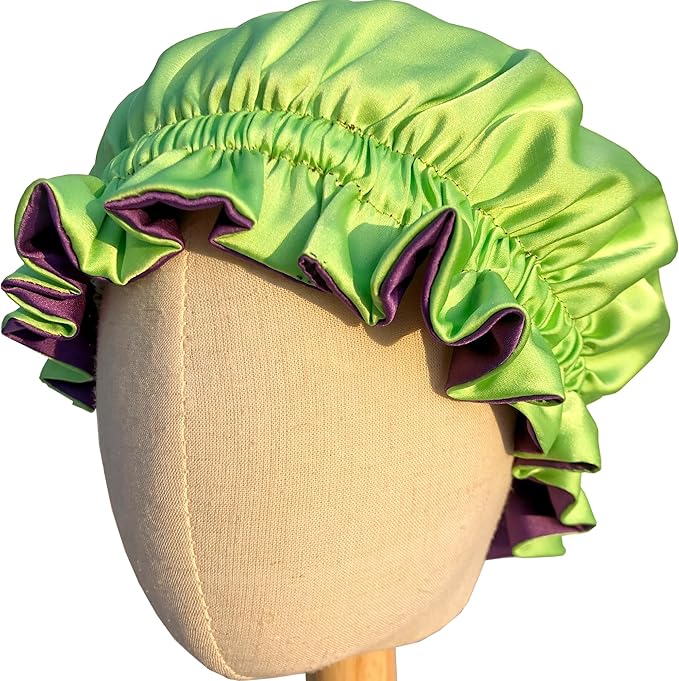 AKISS Baby Infant Newborn Toddler Satin Silk Hair Bonnet for Baby Girl Boy Sleeping Kids Cap Hat