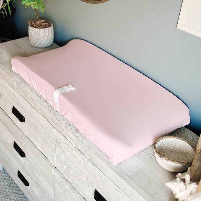 Baby Changing Pad Cover 2-Pack for Boys, Girls (Unicorn Blossom) - Premium Fitted Sheets Baby Diaper Changing Table Cover - Buttery Soft Cotton Blend