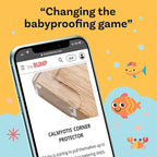 CalMyotis Corner Protector Guards - Furniture Edge Safety Bumpers - Baby Proof Bumper & Cushion to Cover Sharp Furniture & Table Edges - Clear & Transparent - (12 Pack)