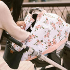 Little Unicorn Breathable Car Seat Canopy | Magnetic Closure & Universal Fit | Cover Baby from Elements (Watercolor Roses)