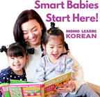 New! Learn Korean for Kids, Momo Learns Korean Vol. 3, Bilingual Korean Baby Book for Kids, Babies & Toddlers 1-3, Kids Board Book w/ Hangul, First Words & Songs, Language Toy for Preschoolers 0-3
