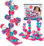 Learning Resources Gears! Gears! Gears! Deluxe Building Set Pink - 100 Pieces, Ages 3+ STEM Toys, Gears for Kids, Preschool Building Sets