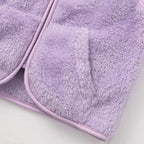 Baby Boys Girls Fleece Vest Zip Up Cute Bear Jackets Fuzzy Fall Winter Warm Clothes Newborn Outwear for Toddler Infant