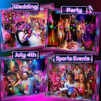 70 PCS Flashing Crystal Star Glow Necklaces Bulk Light up Party Favors, LED Glow in The Dark for Kids Adults Birthday Glow Party Rave Halloween Goodie Bags Filler