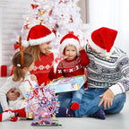 Ferris Wheel Building Block Set with Fairy Light, Two-Way Rotating Ferris Wheel Building Set 813 Pieces, Amusement Park Interlocking Blocks Toys for Ages 8-13, Gift Idea for Boys and Girls