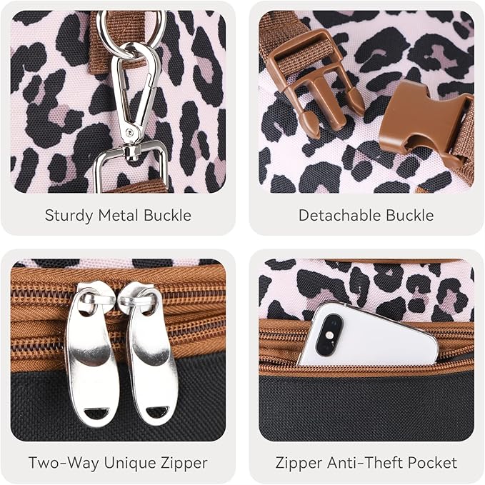 Momcozy Insulated Baby Bottle Bag, Multi-Function Breastmilk Cooler Bag, Fit as Wine Carrier or for Milk Bottles Like Dr. Brown, Comotomo, Philips, Nuk, Lansinoh, etc.