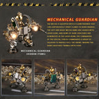 3D Metal Puzzle for Adults, Metal Model kit, Mechanical Armor Puzzle, Adult Brain teasers- The Best Gift for Men (Guardian)