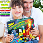 260 Experiments Science Kits for Kids, S.T.E.M Kit Magic Chemistry Physics Set, Boys Girls Toys Gifts Ideas Birthday Christmas, Volcano, Gemstone, Earth, Science Projects