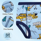 MooMoo Baby Potty Training Underwear 10 Packs Absorbent Toddler Training Pants for Boys and Girls Cotton Pee Pants 2T-9T