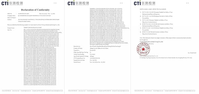 YIMINYUER® 25 Tiles (30cm×30cm×1cm Each Tile) Baby Soft Puzzle Play Mats, Kids Thick EVA Foam Floor, Toddlers & Children's Soft Interlocking Mat R01R04R06G301025