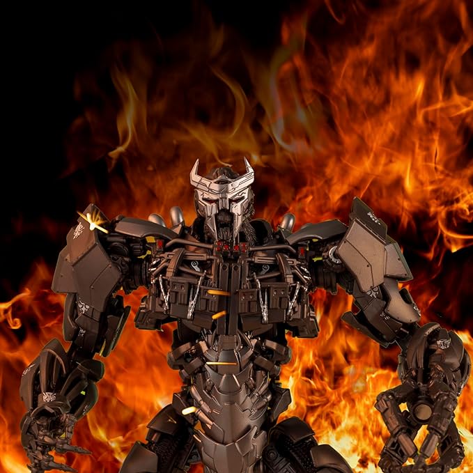YOLOPARK Scourge Transformer Toys,Transformers Rise of The Beasts Action Figure,Highly Articulated 8.66 Inch No Converting Model Kit,Great Collection Birthday Gifts for Men Women