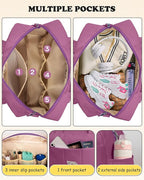 Duffle Bag with Initial, Spend The Night Bags for Women，Sweet Gift-Overnight Bag with Wet Pocket，Lightweight Travel Bags Personalized Gym Tote with Makeup Pouch