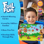 Skillmatics Foil Fun - Bugs & Butterflies, No Mess Art for Kids, Craft Kits & Supplies, DIY Creative Activity, Travel Toys, Gifts for Boys & Girls Ages 4, 5, 6, 7, 8, 9