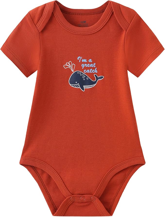 Baby Bodysuit and Pant Set 10-pcs Cotton Soft Newborn Boy Girl Clothes Outfits