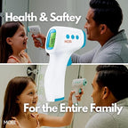 MOBI - Non-Contact Forehead Digital Thermometer with Object Temperature Mode - Touchless Fever Thermometer