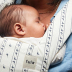 Baby Tula Explore Cotton Baby Carrier 7 – 45 lb, Adjustable Newborn to Toddler Carrier, Multiple Ergonomic Positions Front and Back, Soft and Supportive – Tula Coast, Folklore