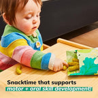 Little Spoon Kale Apple Meltable Baby Puffs, Organic Corn Quinoa Sorghum, No Rice, No Added Sugar Snacks, Encourages Self-Feeding, 1 Oz Bag, 4 Pack