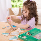 Melissa & Doug Disney Princess Ariel Magnetic Dress-Up Wooden Doll Pretend Play Set (30+ Pieces)