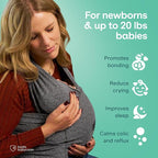 Koala Babycare Baby Carrier Wrap, Easy to Wear As a T-Shirt - Original Baby Carrier Newborn to Toddler - Sling One Size Fits All - Baby Wraps Carrier Up to 22lbs