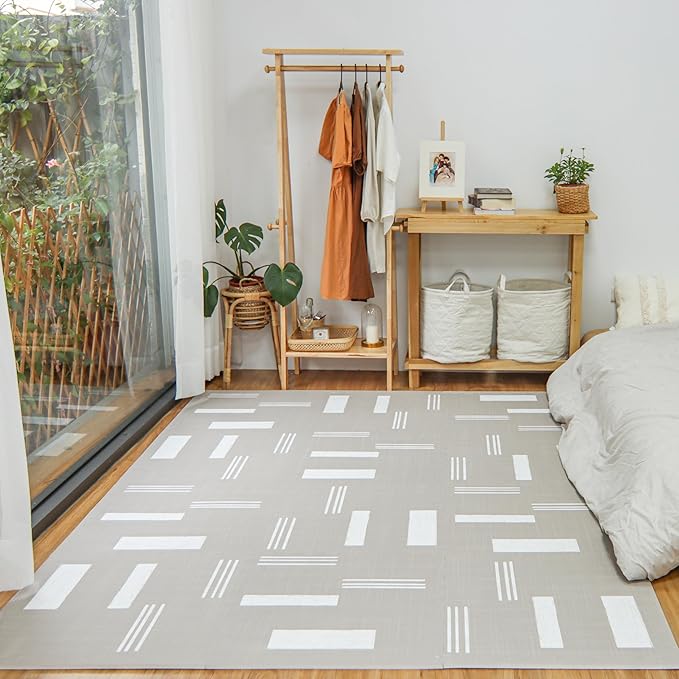 Baby Play Mats for Floor - Nira (4x6ft) - Premium EVA Foam Play Mat for Babies & Toddlers - Perfect for Tummy Time, Crawling, Playroom - Stylish & Comfortable Kids Play Mat