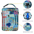 Breastmilk Cooler Bag with Ice Pack Fits 4 Baby Bottles Up to 9 Ounce Insulated Baby Bottle Bag Breast Milk Cooler on The Go with Strap Baby Bottle Cooler Bag for Nursing Mom Daycare or Travel