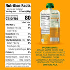 Beech-Nut Toddler Food Breakfast Pouches,Yogurt Banana & Strawberry Puree, 3.5 oz (12 Pack)