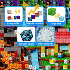 100pcs Magnetic Blocks Magnetic Building Blocks Set, Kids Sensory Toy for Toddlers STEM Learning, Stacking Magnets for Kids