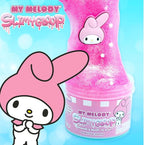 My Melody SLIMYGLOOP Jar, 8 oz Bubblegum Scented Pink Slime, Includes Beads & My Melody Charm, Sanrio Stuff, Hello Kitty Slime, Slime Kit, Hello Kitty Merch, Sanrio Slimes