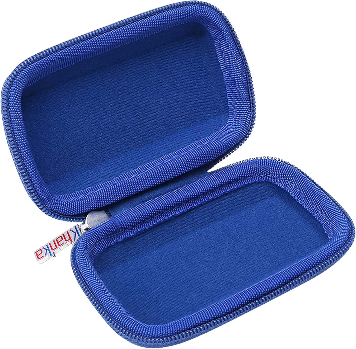 khanka Hard Carrying Case Replacement for Speks Geode Magnetic Fidget Sphere - Pentagons 12-Piece Set - Slate, Holds 24 pieces Magnetic Fidget Sphere, Case Only (Blue)