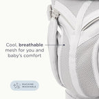 Ergobaby Omni Classic Baby Carrier Newborn to Toddler - Breathable Baby Carriers for Summer - All-Position Carrier with Lumbar Support (7-45 Pounds), Mesh, Natural Beige