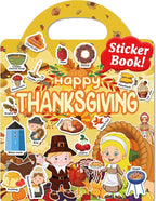 Benresive Reusable Sticker Books for Kids 2-4, Sticker Books for Toddlers 1-3 2-4, Toddler Travel Toys Activities Crafts Gifts - Thanksgiving