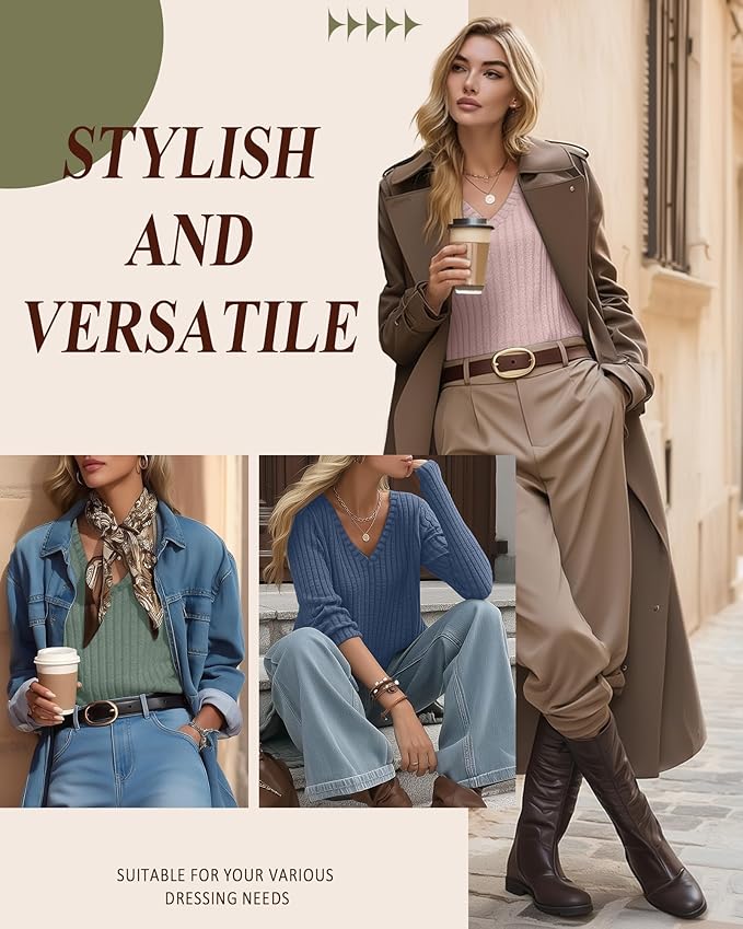 3 Pack Women's Maternity Nursing Tops, V Neck Breastfeeding Sweaters Long Sleeve Hidden Zipper Shirts