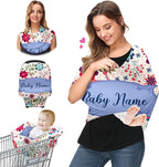 Baby Car Seat Stroller Cover Nursing Cover New Mom Breastfeeding Scarf Soft Stretchy Infant Carrier Cover Car Canopy Coverage
