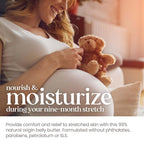 Burt's Bees Mama Belly Butter Stretch Mark Cream for Pregnancy Massages Body & Reduces Scar Appearance, Prenatal & Postnatal Tummy Skin Care, Shea Butter & Vitamin E Rich Formula, 6.5 Oz Tub