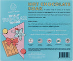 Dabble & Dollop Totally Tub-ular Tidings Hot Chocolate Soak - Holiday Bath Gift Set with 4 All-Natural Cocoa Bath Bombs and Vanilla Whip 3-in-1 Bubble Bath, Body Wash & Shampoo