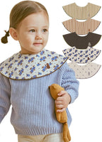Konny Baby Bibs Set, 360 ° Rotate, Soft and Absorbent Bandana Drooling for Boys Girls baby Essentials