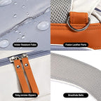 Frank Mully Diaper Bag Backpack Large Multifunction Travel Baby Bag for Mom Dad Pink1