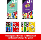 Mattel Games UNO Core & UNO Add-on Packs Tin