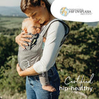 Boba Air Ultra-Lightweight Baby Carrier and Toddler Backpack - Baby Hiking Carrier 3 Months (15-45lbs) - Toddler Backpack and Baby Carrier (Grey)