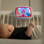 Baby Einstein Sea Dreams Soother Musical Crib Toy and Sound Machine, Pink, Newborn and up