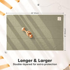 KeaBabies Organic Cotton Burp Cloths Baby Girl, Boy - 6-Pack Large Burping Clothes for Babies, Spit Up Rags, Super Soft & Absorbent Newborn Wash Towels, Gender Neutral, Non-Shrink (Stria, Hedges)