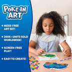 Skillmatics Poke-in Art - Underwater Animals, Mess-Free Arts & DIY Wood Crafts for Kids, Creative Kit, Gifts for Girls & Boys Ages 4, 5, 6, 7, 8, 9