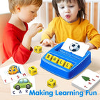 Educational Toys for 3 4 5 Year Old Boys Gift, Matching Letter Game Preschool ABC Learning Toys for Kids Ages 4-8 Years, Christmas Birthday Gifts for 3-6 Year Old Boys Toddler Toys Age 2-4
