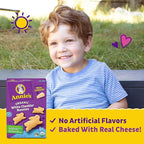 Annie's Organic White Cheddar Bunnies Baked Snack Crackers, 7.5 oz (Pack of 12)