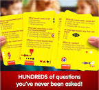 SUSSED The Wacky ‘What Would You Do?’ Card Game - Social Fun for Kids - Easy Travel Game, Family Activity - Ages 6+ - Yellow Pack
