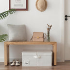 GRANNY SAYS Fabric Storage Bin with Lid, Decorative Storage Boxes, Basket for Shelves, Closet Storage Bins, Large Storage Bins for Clothing, Jumbo, Ivory, 2-Pack