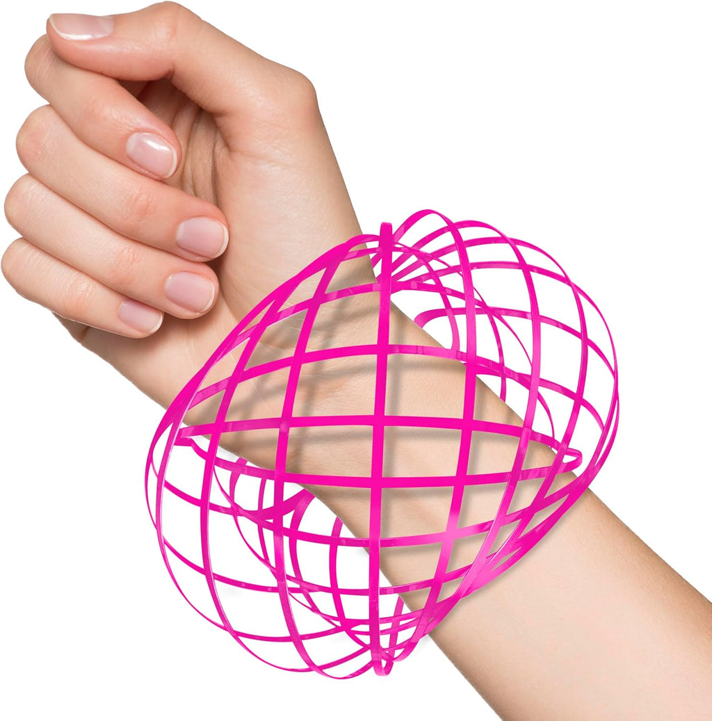 Digital Energy Kinetic Educational Spring Toy - Multi Sensory Interactive 3D Shaped Flow Ring ()