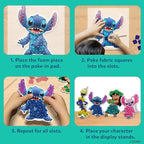 Skillmatics Poke-in Art - Lilo & Stitch Characters, Mess-Free Fun for Kids, DIY Wood Craft Kits, Creative Activity, Gifts for Girls & Boys Ages 4, 5, 6, 7, 8, 9