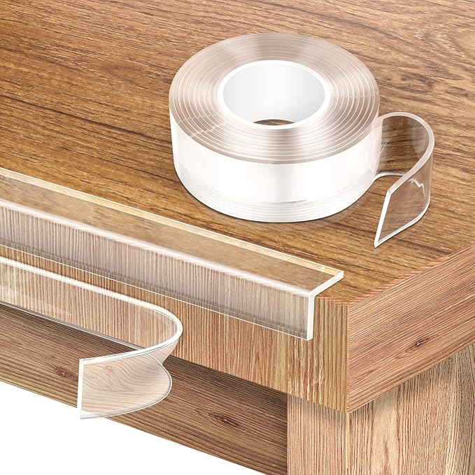 Corner Protectors Baby Proofing,Clear Corner Protector,Soft Edge Protector 6.6ft(2M) Corner Guards Furniture Corner&Edge Safety Bumpers with Upgraded Strong Adhesive for Furniture&Sharp Corners